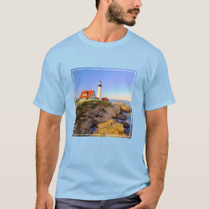 Camiseta Lighthouses Rockport Lighthouse Maine