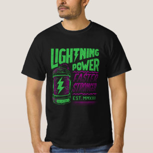 Camiseta Lightning Power, Street Veste T-shirt