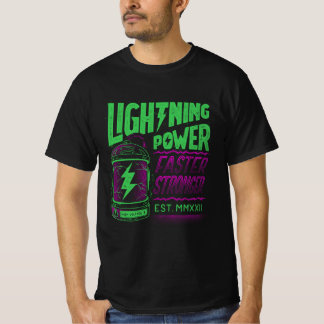 Camiseta Lightning Power, Street Veste T-shirt