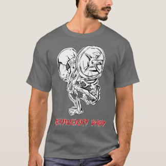 Camiseta Lightweight Baby Skeleton Peso Bodybuildi
