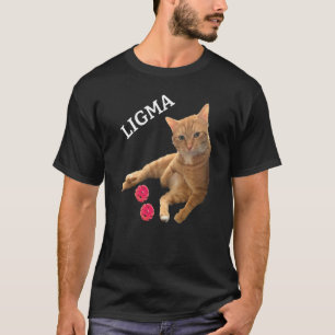 Camiseta Ligma Piada Cat com brinquedos