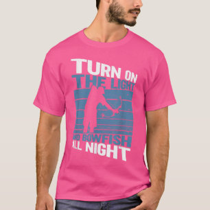 Camiseta Ligue A Luz E O Peixe-Bolsa A Noite Toda