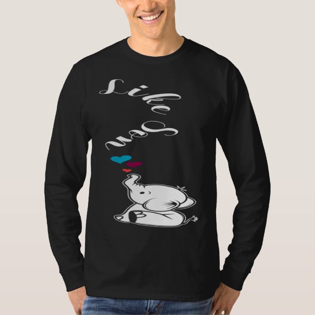 Camiseta Like son Loving Father (Frente)