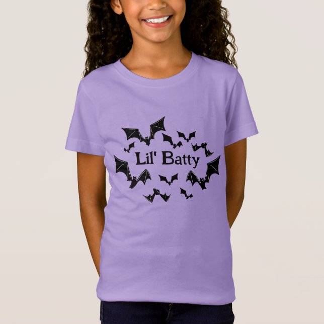 Camiseta Lil' Batty Halloween T-Shirt (Frente)