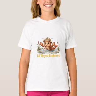 Camiseta Lil' Bayou Explorers Cena do Bayou do Lag