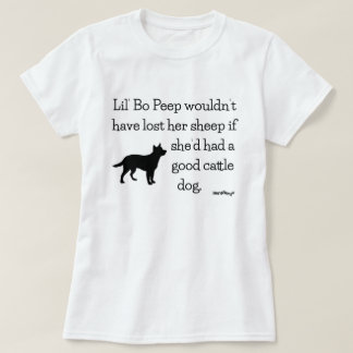 Camiseta Lil BO olha e cães do gado - HerdNerd