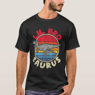 Camiseta Lil Bro Surus I Velociraptor I Family Matching