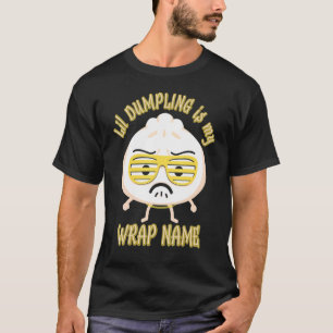 Camiseta Lil Dumpling Asian Dim Sum Piada Comida