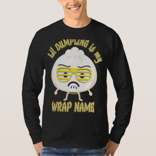 Camiseta Lil Dumpling Asian Dim Sum Piada Comida