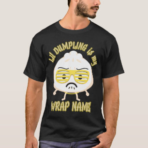 Camiseta Lil Dumpling Asian Dim Sum Piada Comida