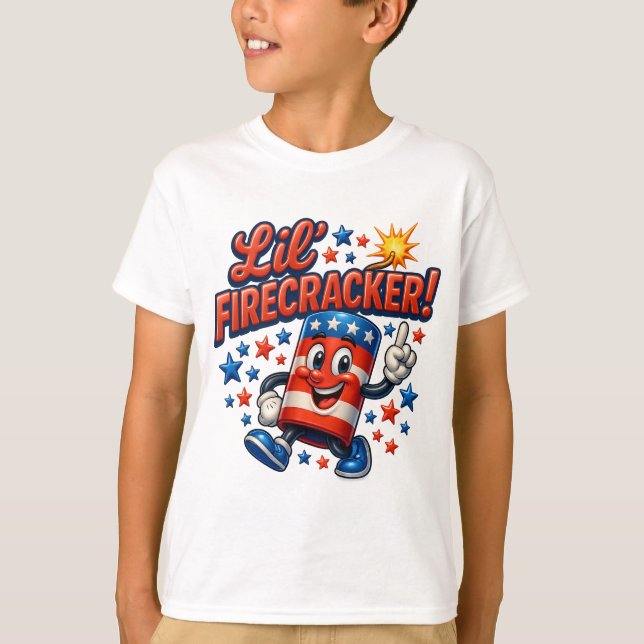 Camiseta  Lil’ Firecracker Frenzy (Frente)