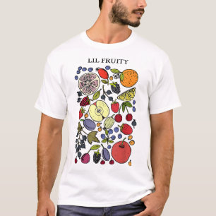 Camiseta Lil Frut Frutas LGBTQ Sutil Orgulho LGBTQ Lésbica