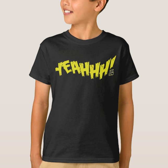 Camiseta Lil Jon "Yeeeah!" Amarelo (Frente)