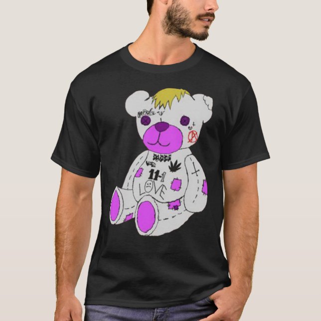 Camiseta Lil Peep-Bear   (Frente)