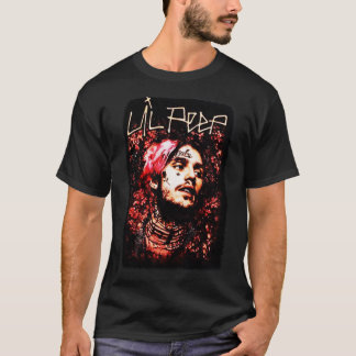 Camiseta Lil Peep Floral Portrait Essential 