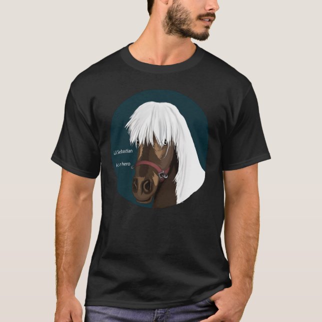 Camiseta Lil Sebastian Essential T-Shirt (Frente)