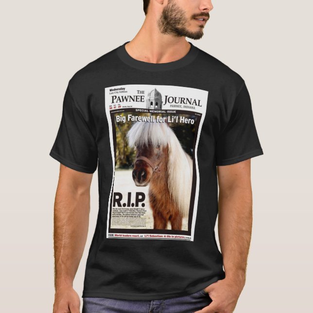 Camiseta Lil Sebastian - Grande despedida para Li&x27;l Her (Frente)