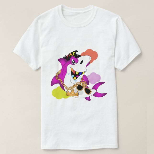 Camiseta Lil Shark  (Frente do Design)