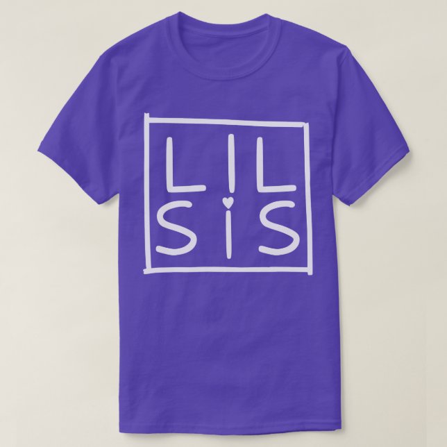 Camiseta Lil sis (Frente do Design)