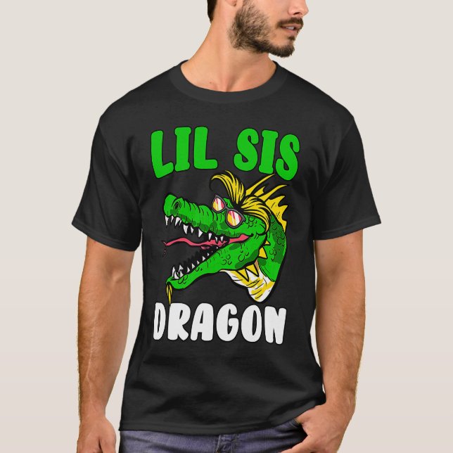 Camiseta Lil Sis Dragon Lover (Frente)
