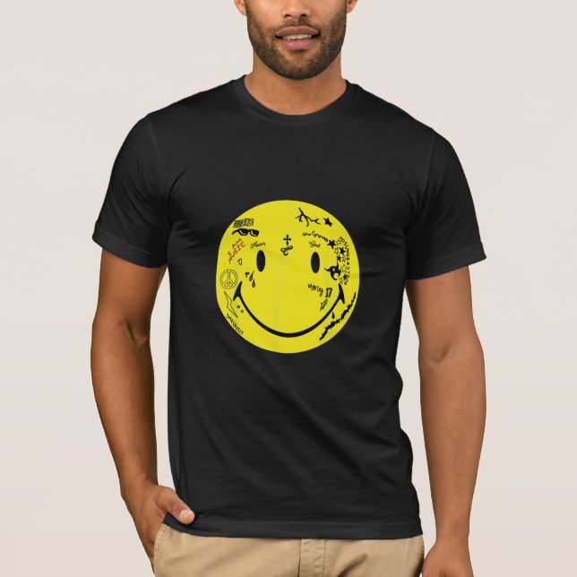 Camiseta Lil Wayne Tattoo Smiley (Frente)