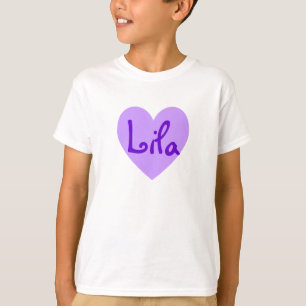 Camiseta Lila em Roxo