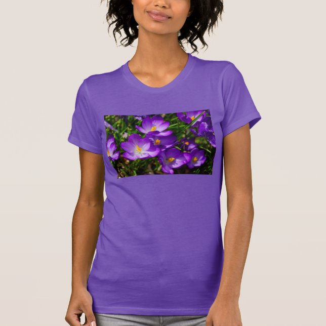 Camiseta Lilac Crocuses (Frente)