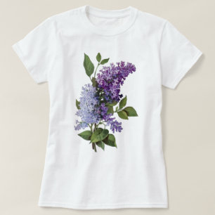 Camiseta Lilacs do vintage