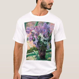 Camiseta Lilacs em uma janela, Mary Cassatt