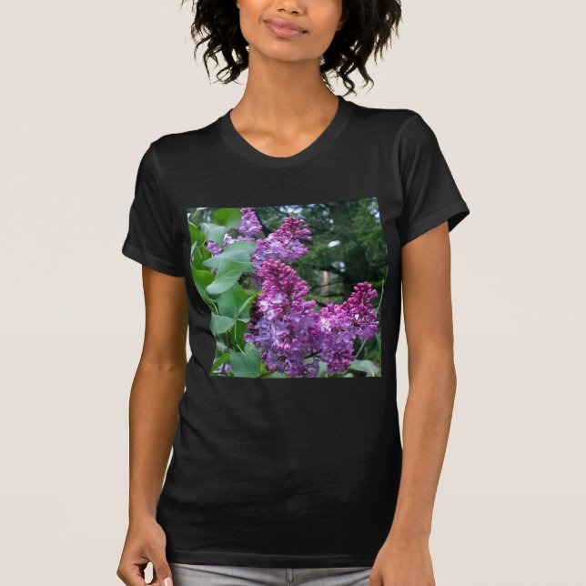 Camiseta Lilacs na flor (Frente)