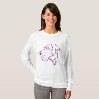 Camiseta Lilás Dogge Alemão