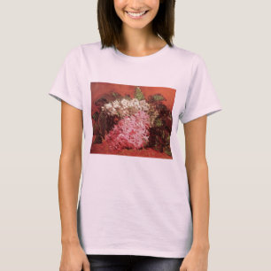 Camiseta Lilases Rosa por Vincent van Gogh, Natureza Morta 
