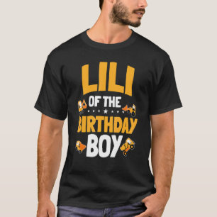 Camiseta Lili Bro Do Trabalhador De Construção De Meninos D