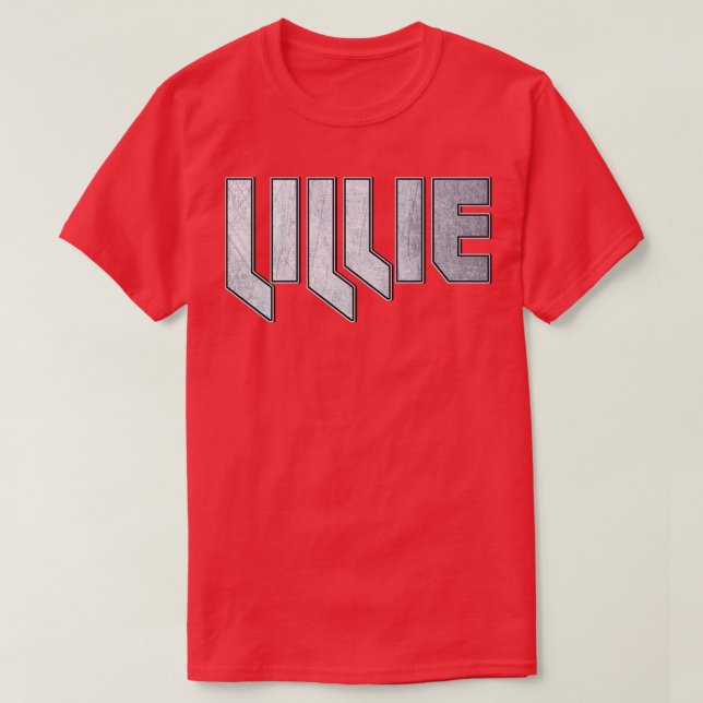 Camiseta Lillie de metal pesado (Frente do Design)
