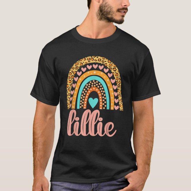 Camiseta Lillie Lillie Name Birthday Shirt Gift (Frente)