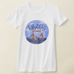 Camiseta Lilly in the City Ladies Ajustado T-Shirt