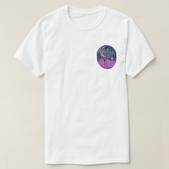 Camiseta Lilly in the City - Logotipo T-Shirt (Frente do Design)