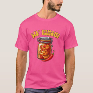 Camiseta Lilu2019 Kimchi Apimentado Comida Coreana Fermenta