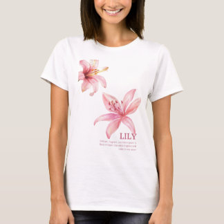 Camiseta Lily brilha