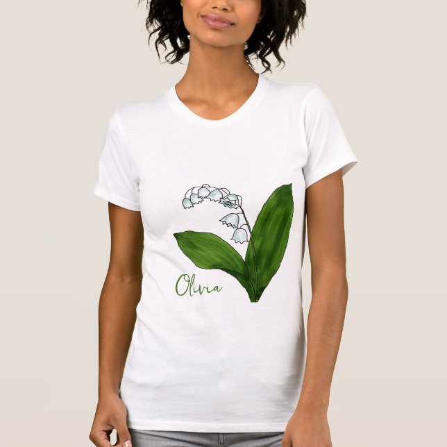 Camiseta Lily do vale T-Shirt (Frente)