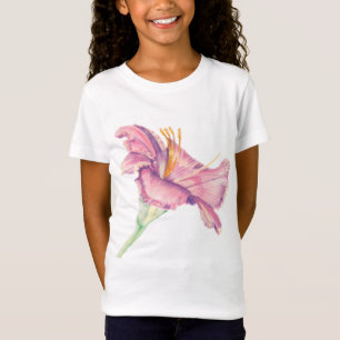 Camiseta Lily Lily Amor, Vida, Lírios