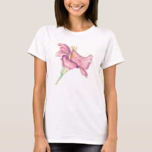 Camiseta Lily Lily Amor, Vida, Lírios