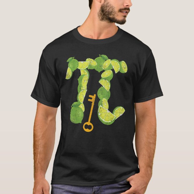 Camiseta Limão-chave Pi-Day Símbolo Kids Toddler Youth Math (Frente)