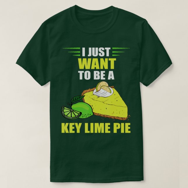 Camiseta Limão Chave Pie Eu Só Quero Limão Pie Baker Lemon  (Frente do Design)