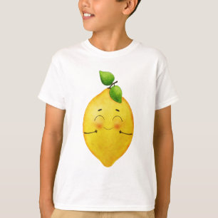 Camiseta Limão Colorido Bonito