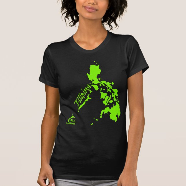 Camiseta Limão das ilhas filipinos da filipina (Frente)