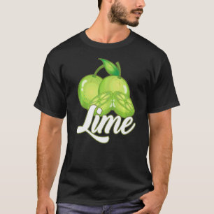 Camiseta Limão de Citros Fruta limão Barista