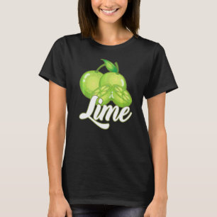 Camiseta Limão de Citros Fruta limão Barista