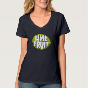 Camiseta Limão de Citros Fruta limão Barista