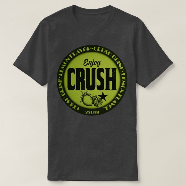 Camiseta Limão de esmagamento (Frente do Design)